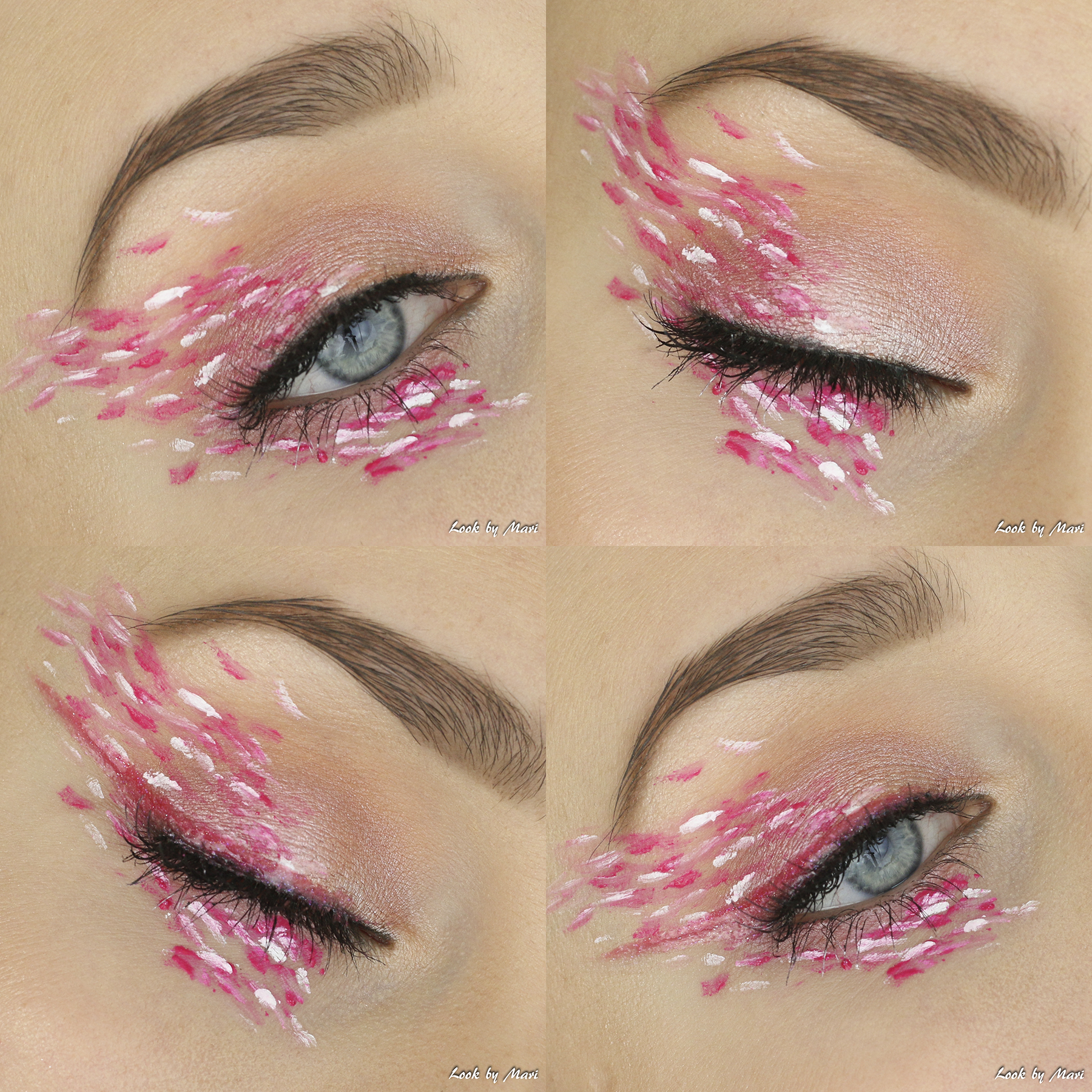 2 eye makeup ideas pink tutorial eye makeup art makeup artist artistic makeup ideas inspo inspiration