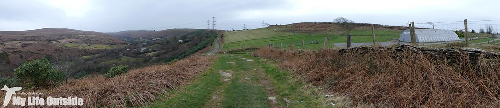 P1060826 - Route of the proposed Mynydd y Gwair wind farm access track