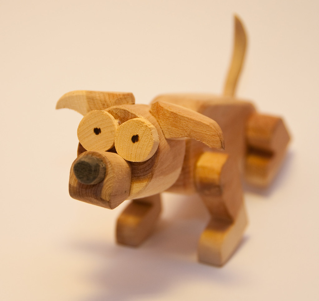 Wooden dog Sergey Galyonkin Flickr