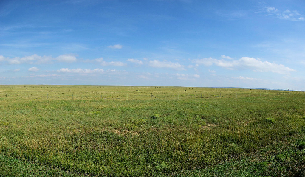 High plains of South-eastern Colorado, 28 miles WSW of Pritchet, Baca County, Colorado, August 30, 2009 (Pentax K10D)