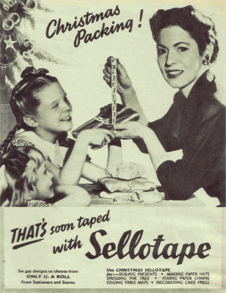 SELLOTAPE | Everybody's Weekly - December 13th 1952 | Paul | Flickr
