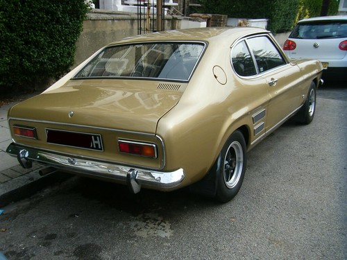 Ford Capri - Mk1 Facelift in Gold, 1970 | E10 Massive | Flickr