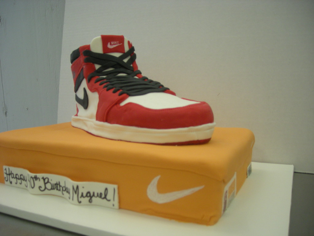 Nike shoe birthday cake (68) | Nike shoe birthday cake www.a… | Flickr