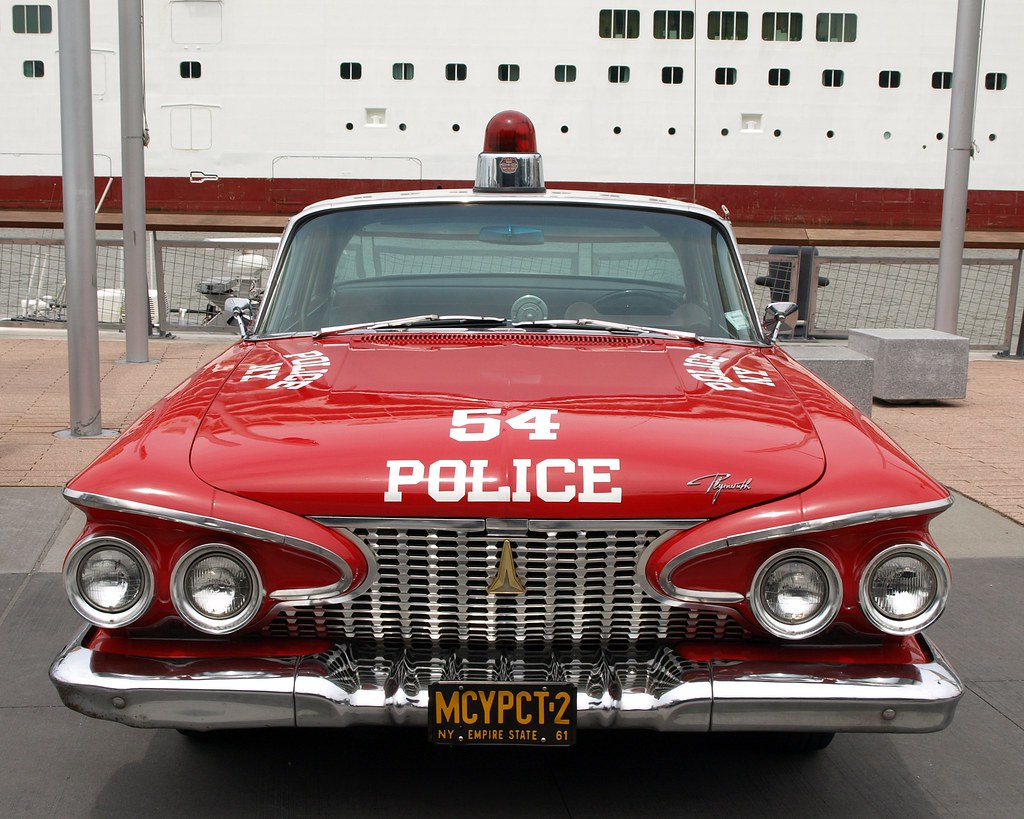 Vintage NYPD 1960s Plymouth Police Car, New York City | Flickr