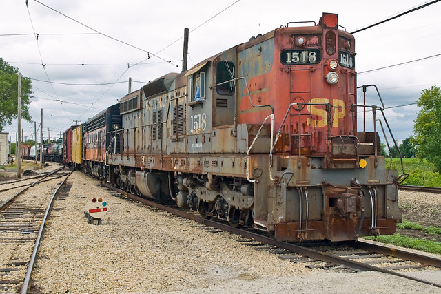 SP freight | Southern Pacific EMD SD7 diesel locomotive SP 1… | Flickr