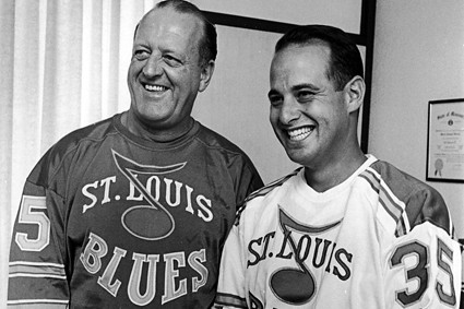 St Louis Blues first jerseys