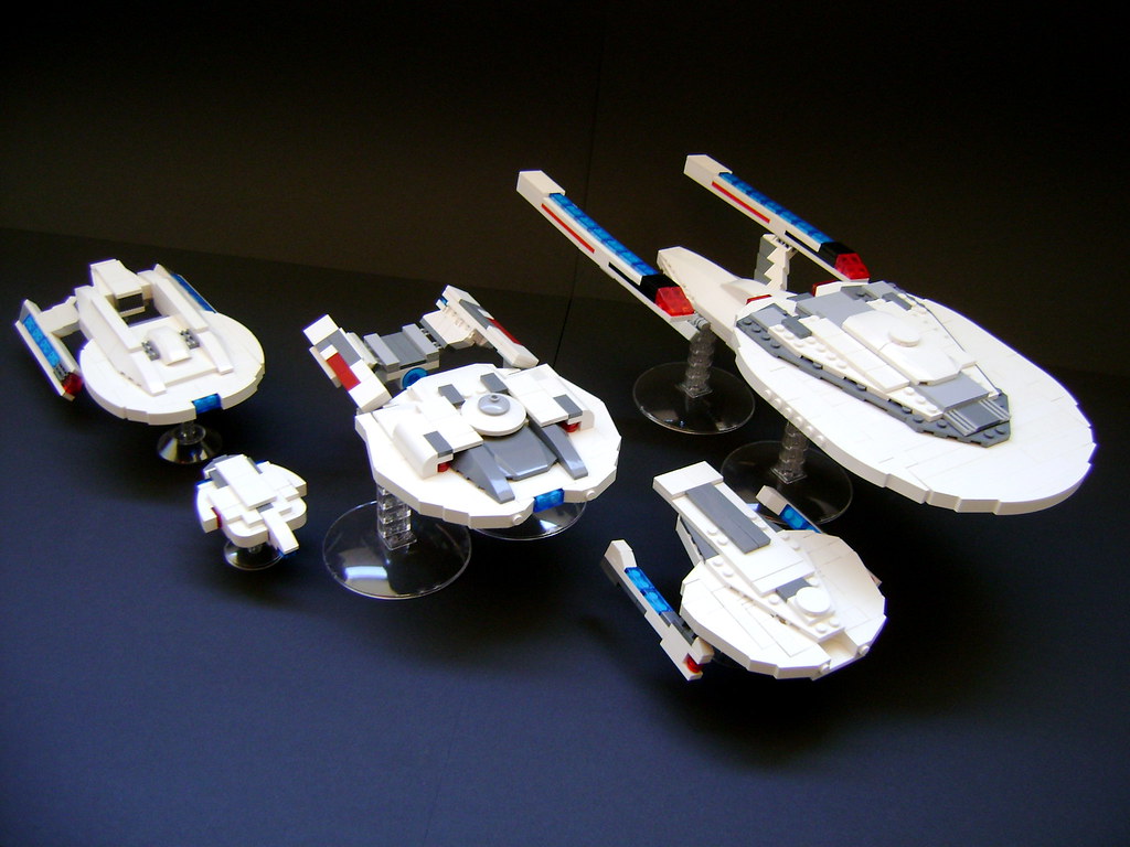 star trek mini ships