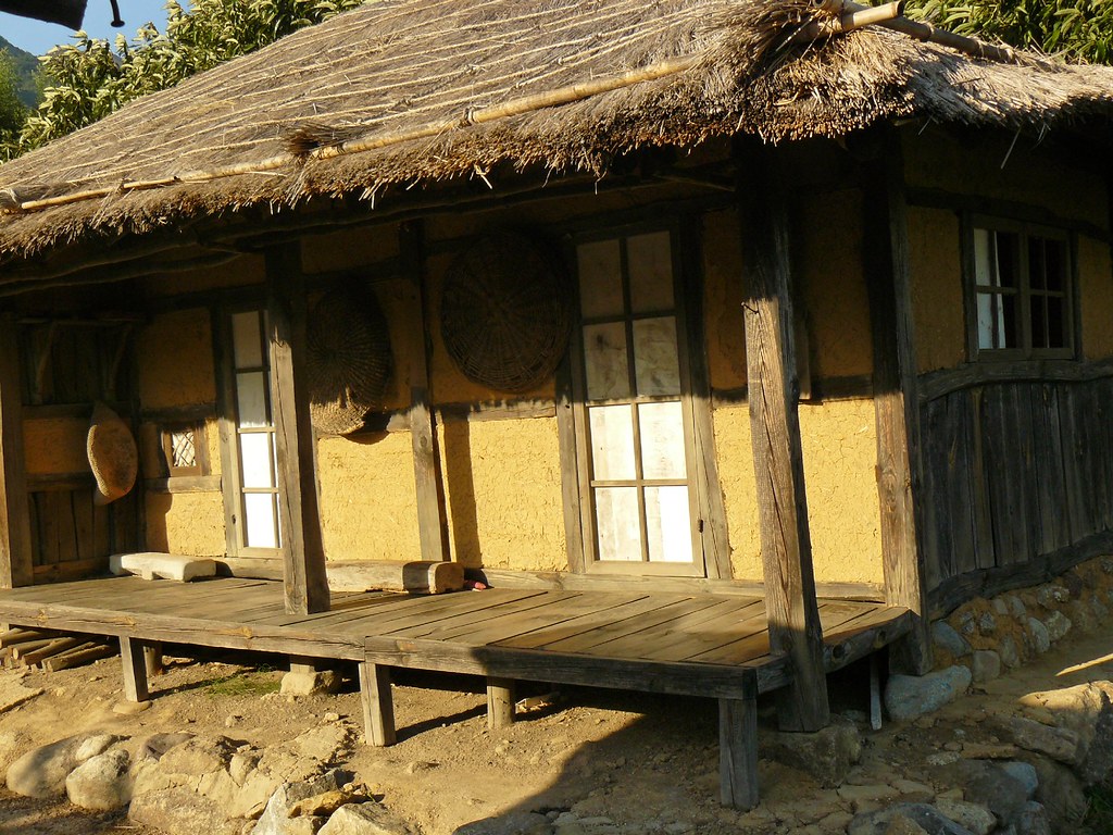 Old Korean farm house  Old Korean farm house  near Hwagae Flickr