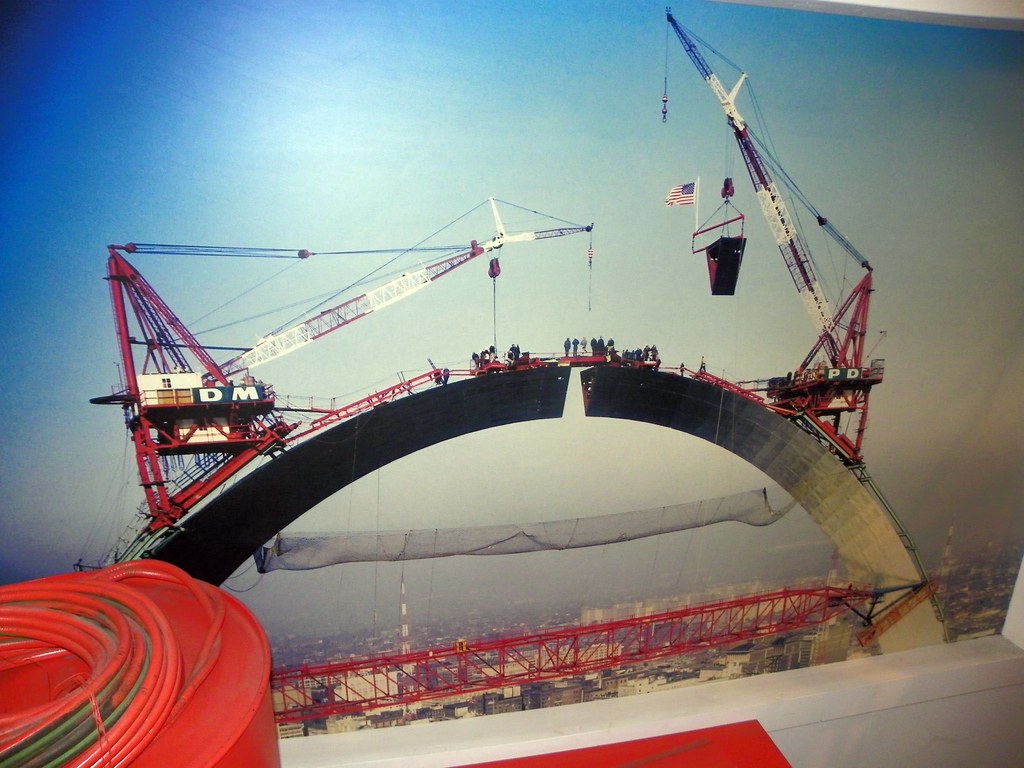 St Louis Arch Construction Video