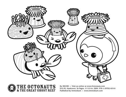 octonauts quasi coloring pages - photo #32