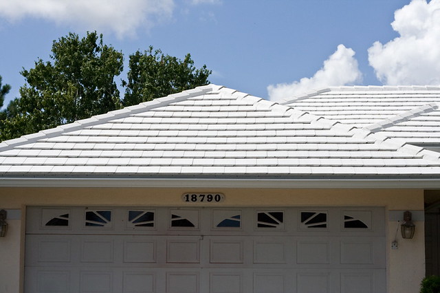 White flat tile roof Chirs Embick Flickr