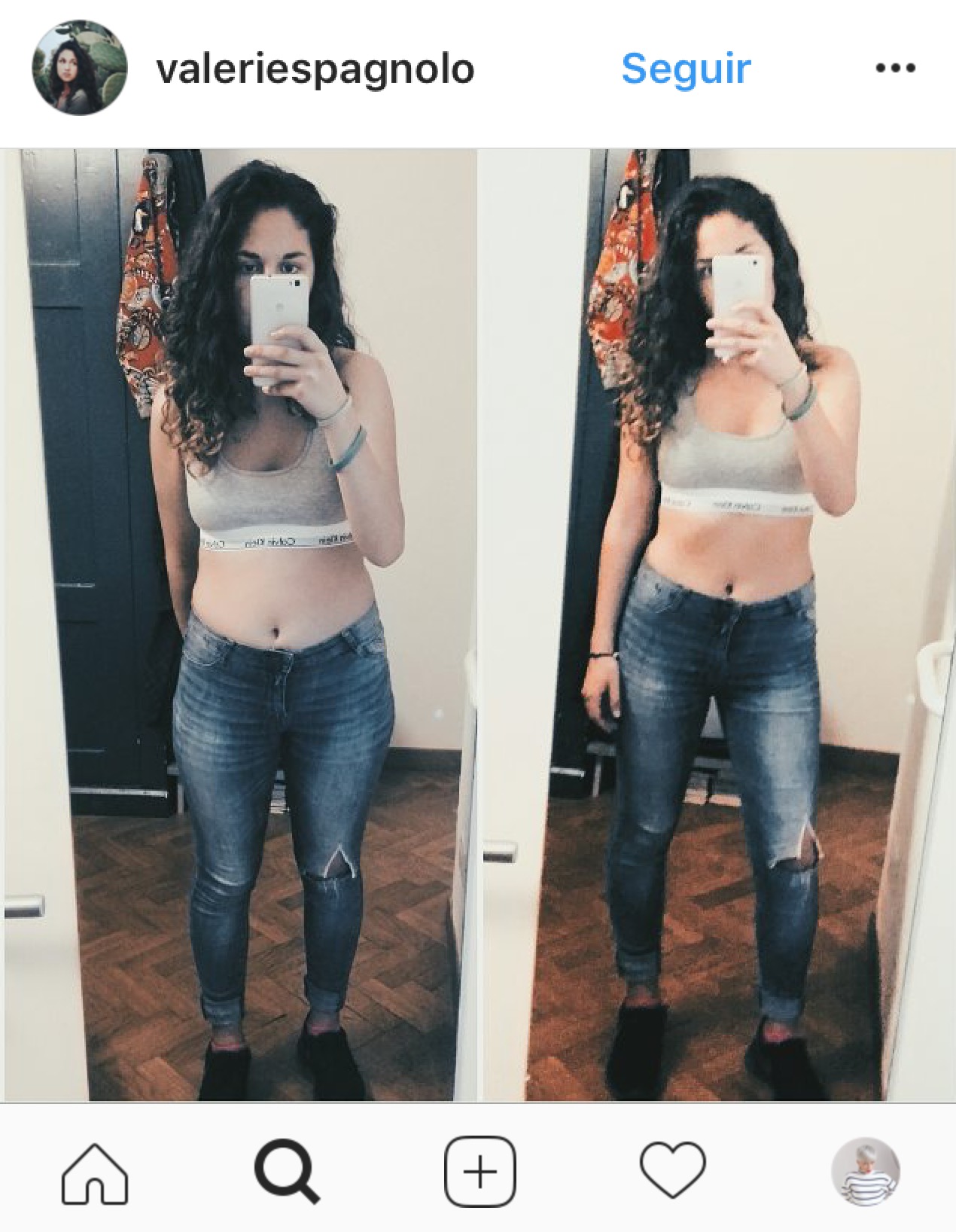 Instagram before after fitness