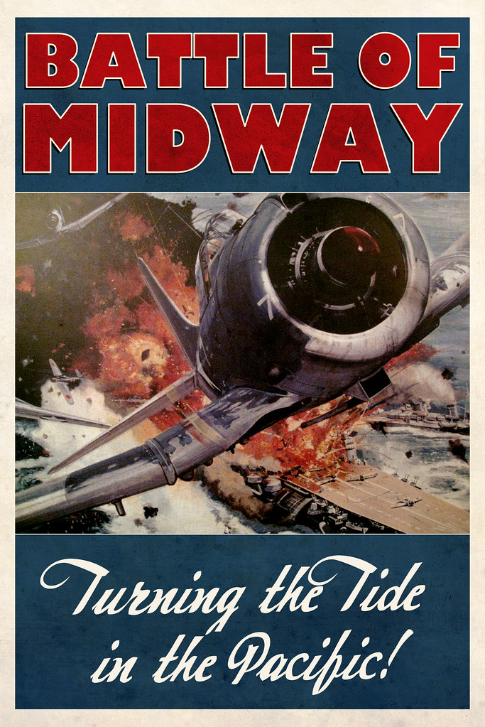 Battle of Midway remembrance poster #7 | PACIFIC OCEAN (May … | Flickr