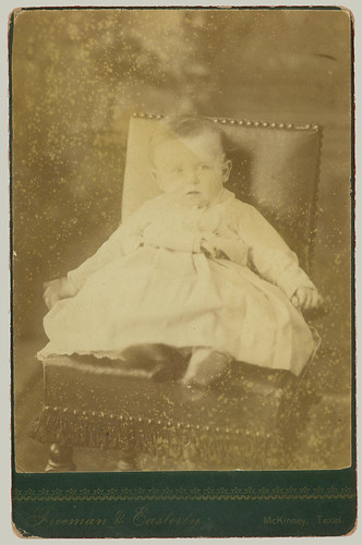 Cabinet Card Baby on Chair