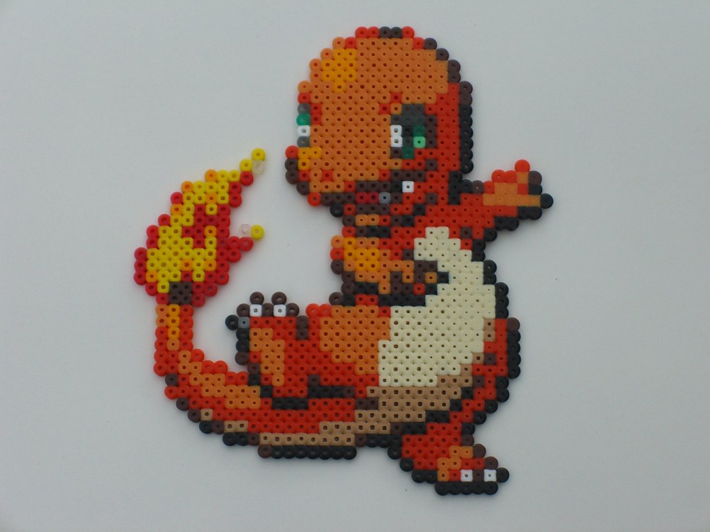 diamond glitter charmander