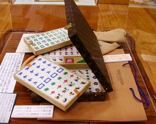 Louis Vuitton Mahjong Set, Mahjong Museum, Chiba, Japan | Flickr