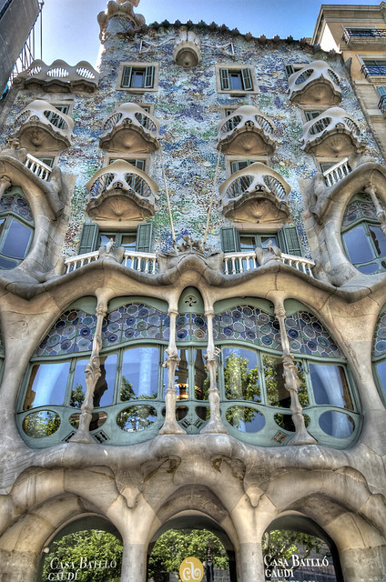 Casa Batlló: Facade HDR | The facade of Casa Batlló shows Ga… | Flickr