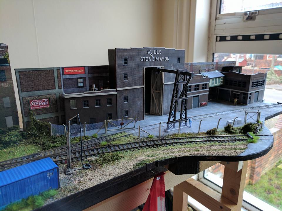 ho scale industrial layout