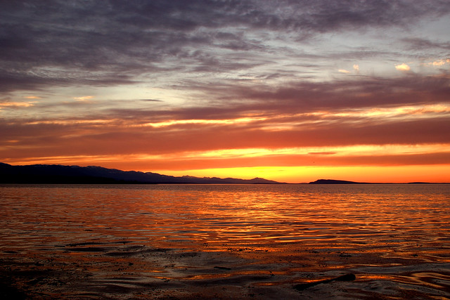 Qualicum Beach, B.C. | June 4/11. Just after sunset. Qualicu… | Flickr