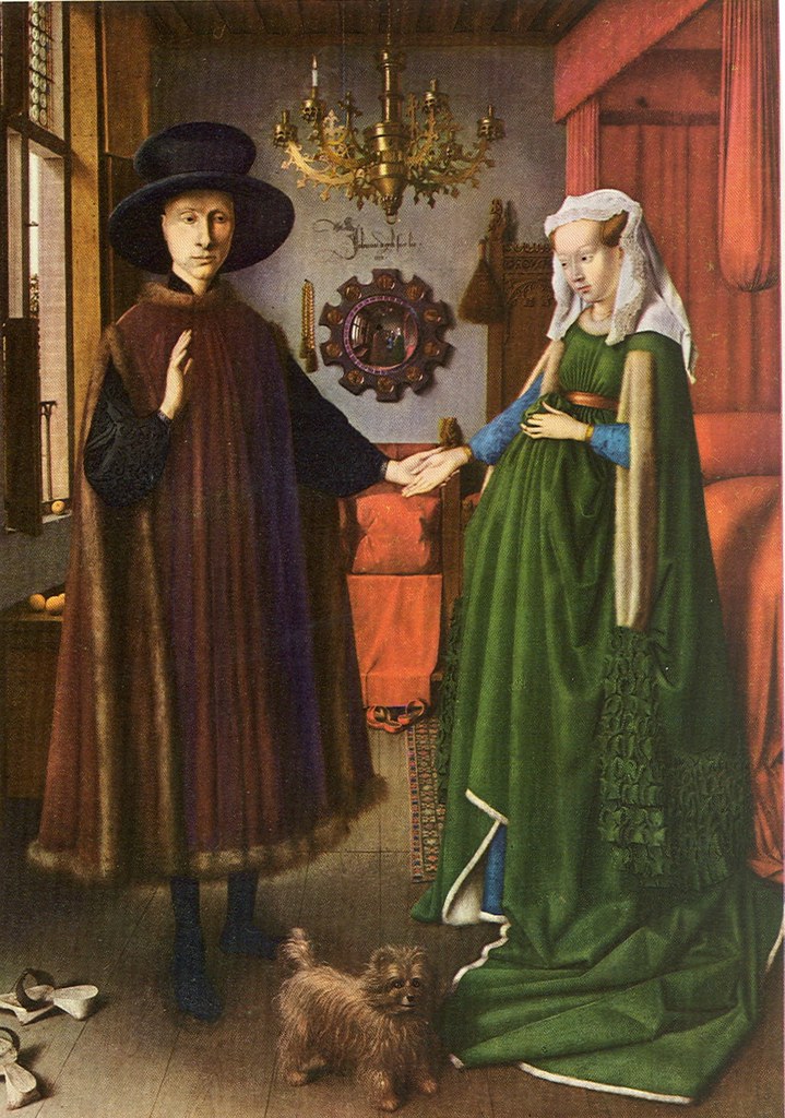 jan van eyck giovanni arnolfini and his bride 1434