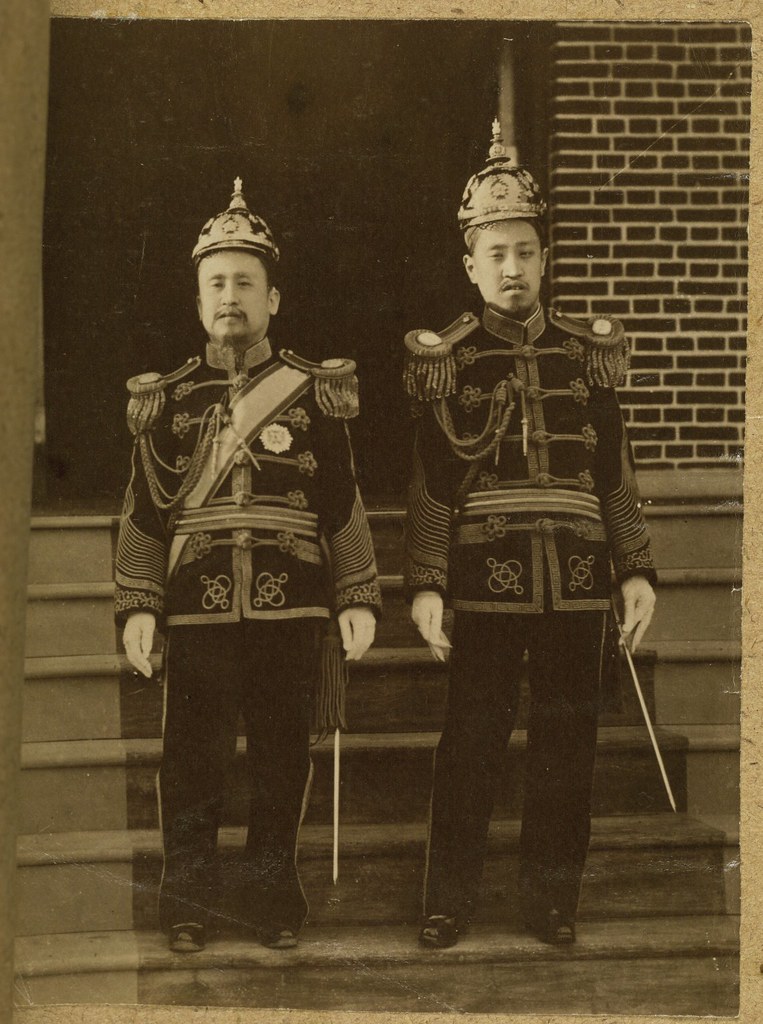 [King Kojong and King Sunjong] | Collection: Willard Dickermâ€¦ | Flickr