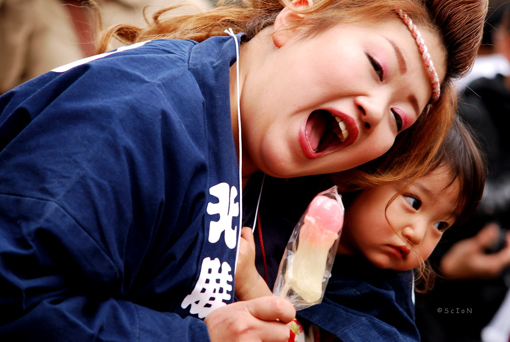 Image result for shinto phallus festival lollipops