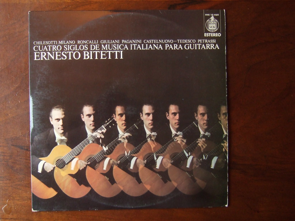 Ernesto Bitetti - Cuatro Siglos De Musica Italiana Para Gu… | Flickr