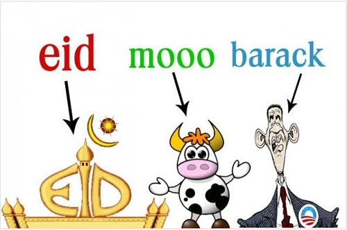Eid Mooo Barack :p  View larger Found this on-line and 