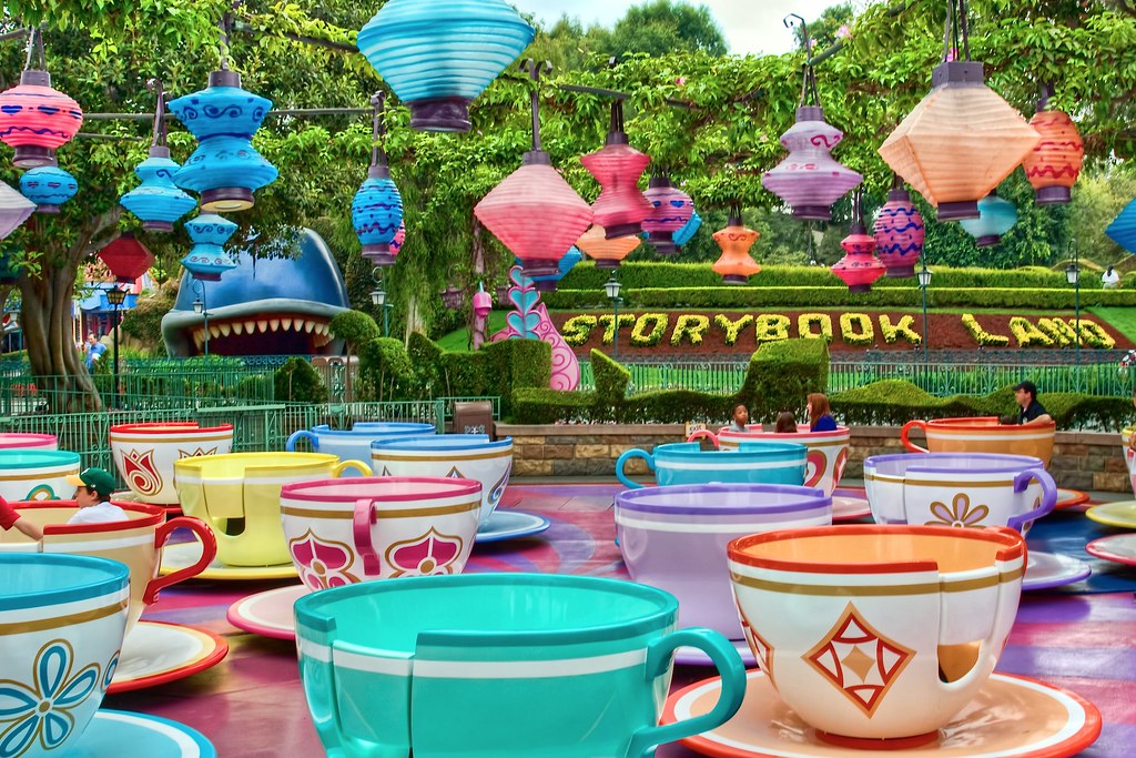Download Disneyland Aug 2009 - The Tea Cups and Storybook Land | Flickr