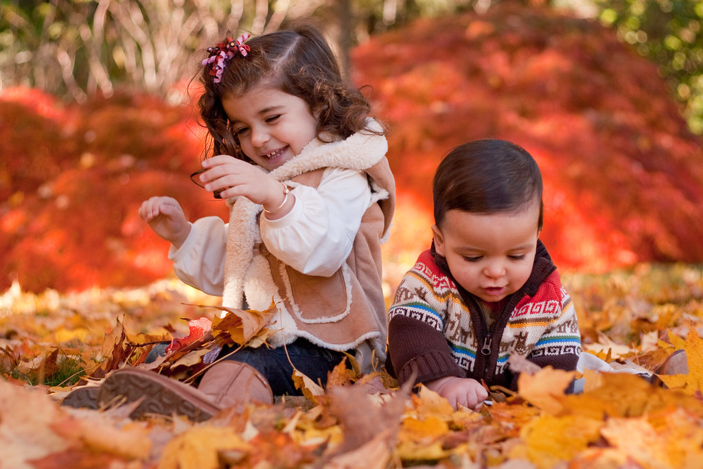 kids playing in the leaves (1 of 1) | great natural capture … | Flickr