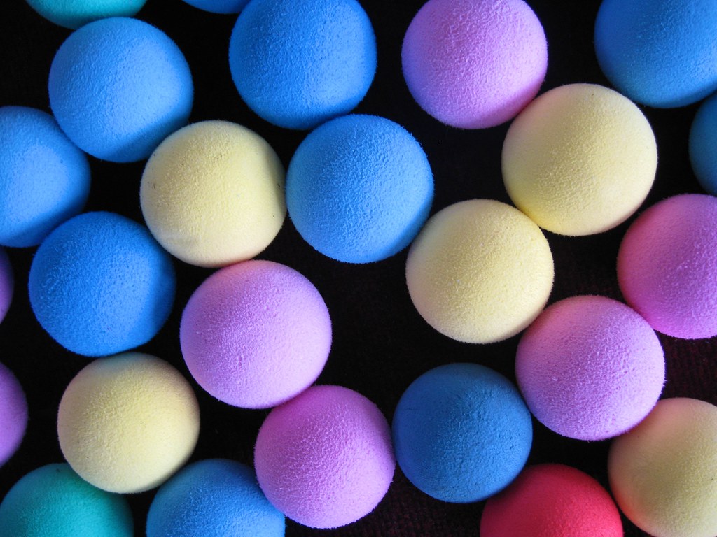 Ball part. Golf Ball colorful texture. Pink colored Stone Wallpapers balls.