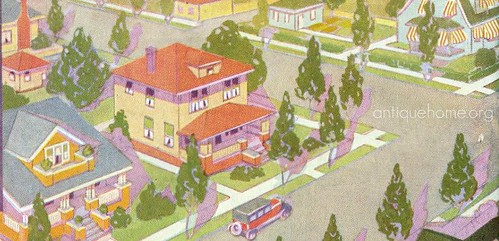 Sears Neighborhood from the 1928 Sears Kit House Catalog