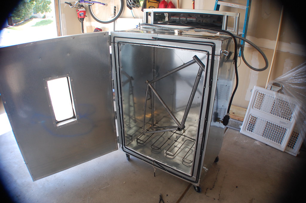DIY Home Powder Coating Oven | Home built DIY powder ... wiring commercial oven 
