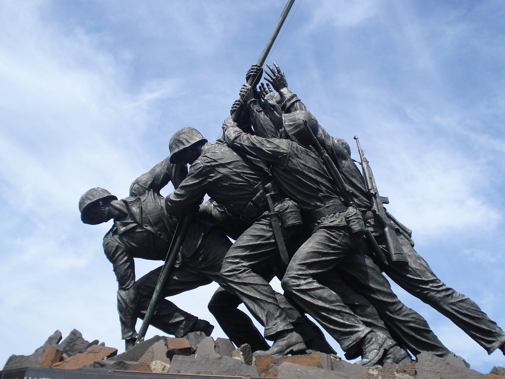 Washington, DC - Iwo Jima Memorial - Statue | The statue at … | Flickr