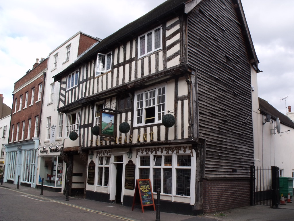 The Pheasant, New St, Worcester - The Old Pheasant Inn dates