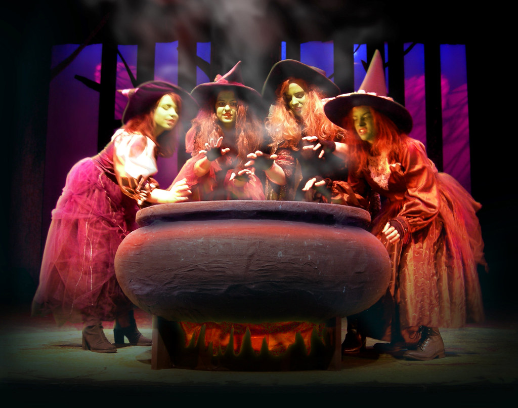 Witches | The Witches toil over their cauldron in the Haunte… | Flickr