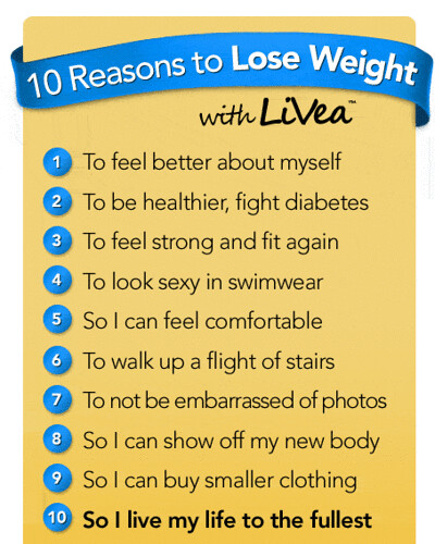 Livea - 10 reasons to lose weight | Livea | Flickr