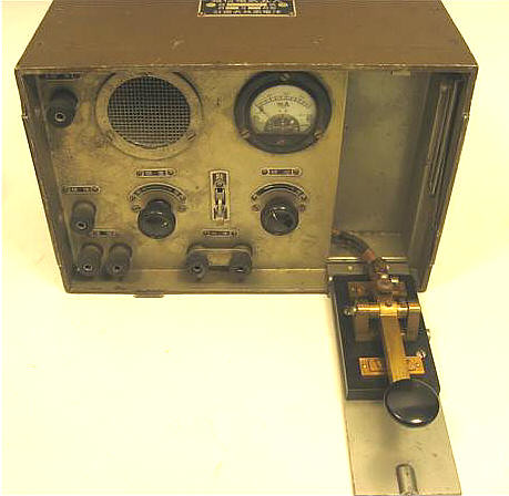 Japanese WW2 military radio | This is Morse Code trainer ...
