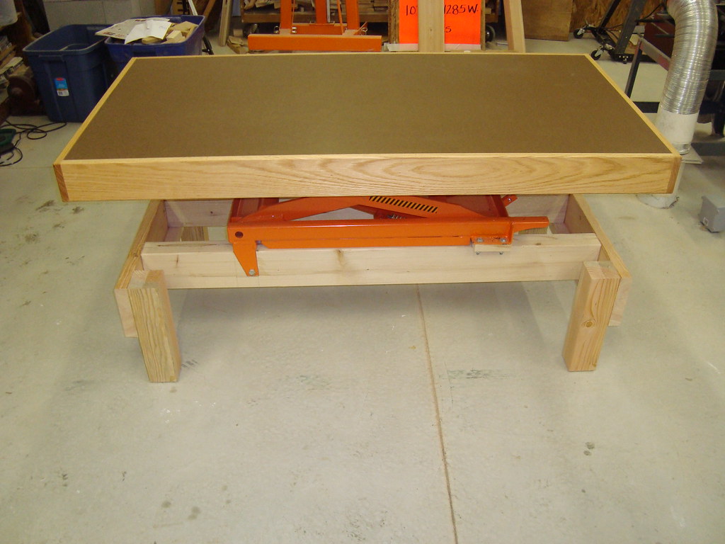 Woodworking bench height