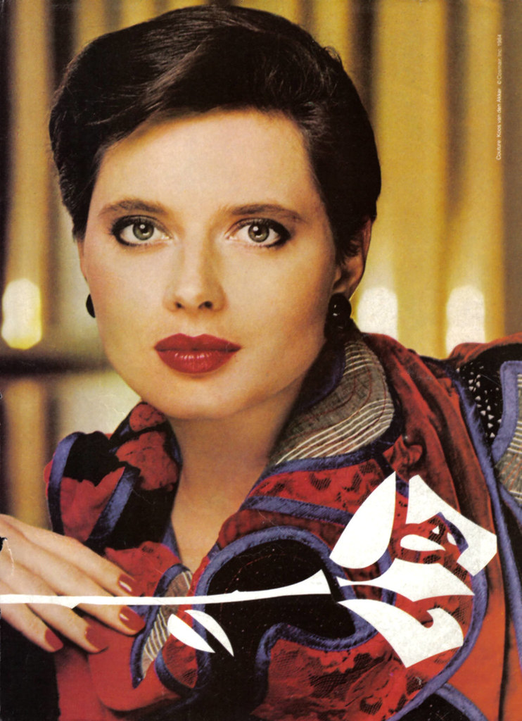 Isabella Rossellini for Lancome | 1984 | greta_g | Flickr