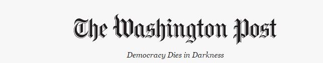 Washington Post masthead changed (21 February 2017) | Flickr