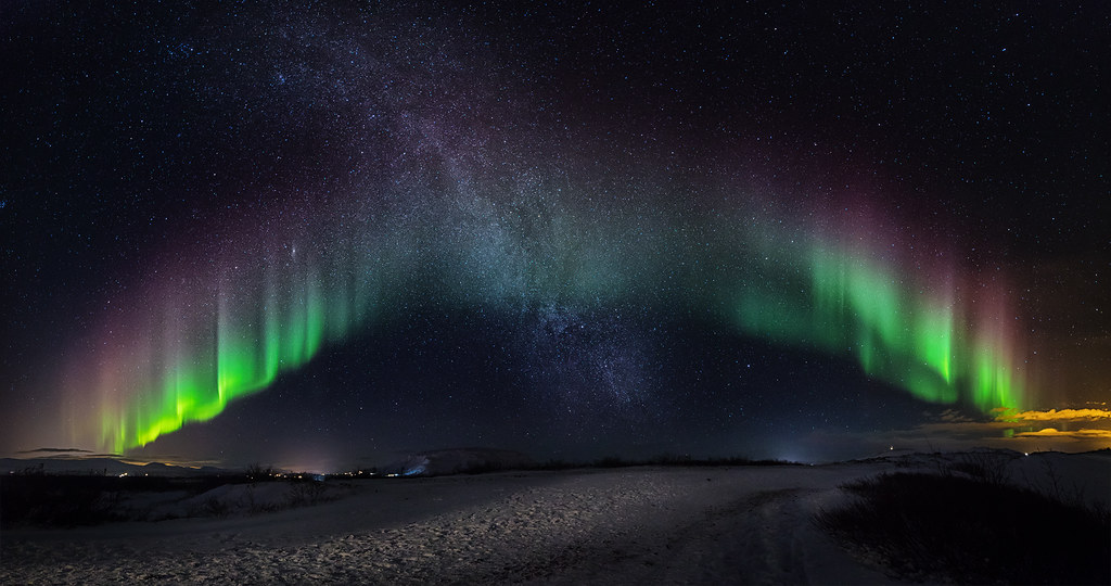 MilkyWay and Northern Lights