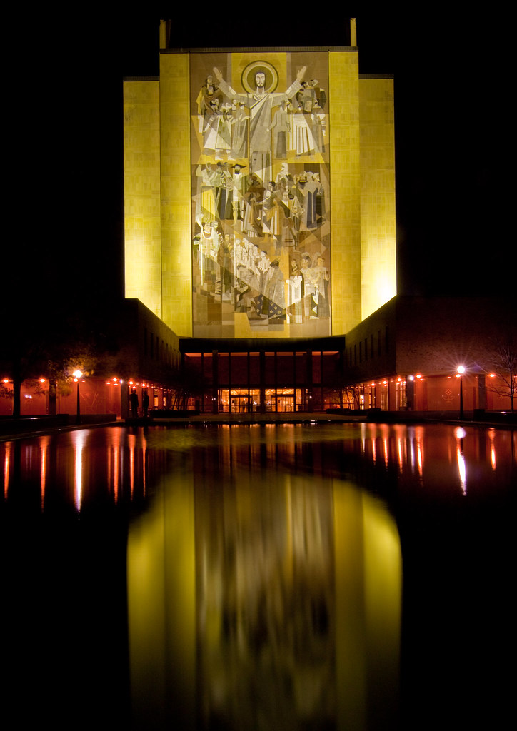 Touchdown Jesus Notre Dame University | Ron Strand | Flickr