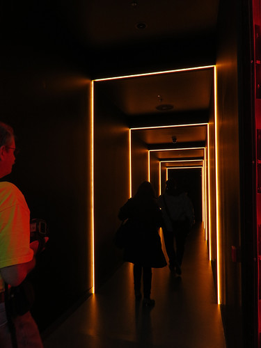 Entering into the 'White Room' at the Guinness Storehouse in Dublin
