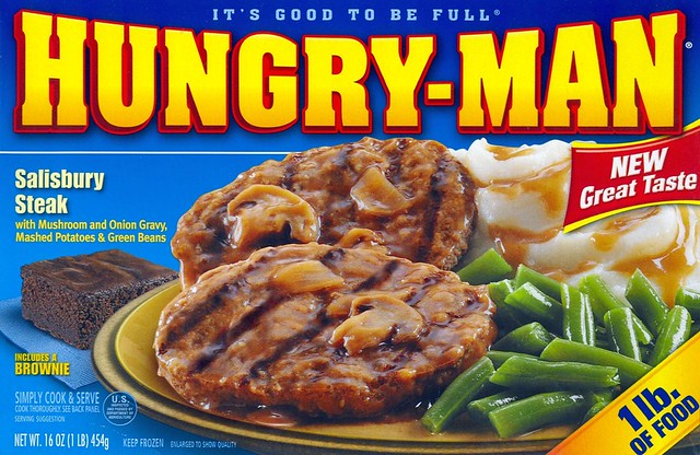 Image result for hungry man salisbury steak