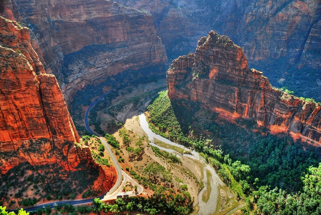 Zion Canyon view from Angel's Landing - Zion National Park… | Flickr