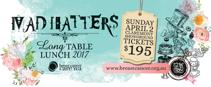 Long Table Lunch Tickets | BCCWA | Charity Event | Perth | Breast Cancer