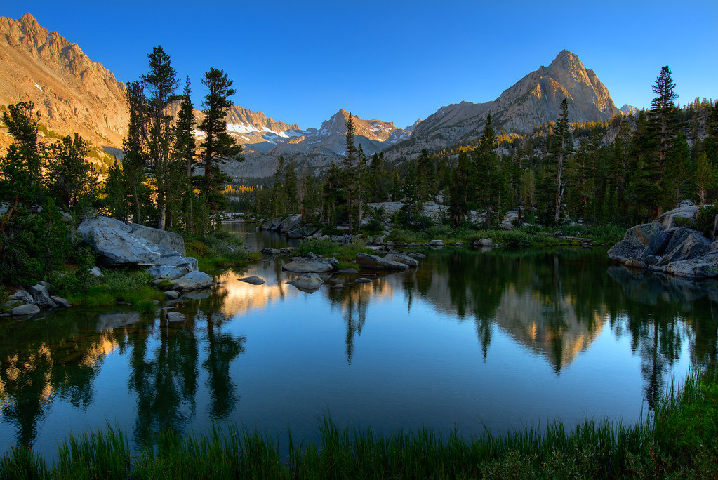 Blue Lake Sunset 