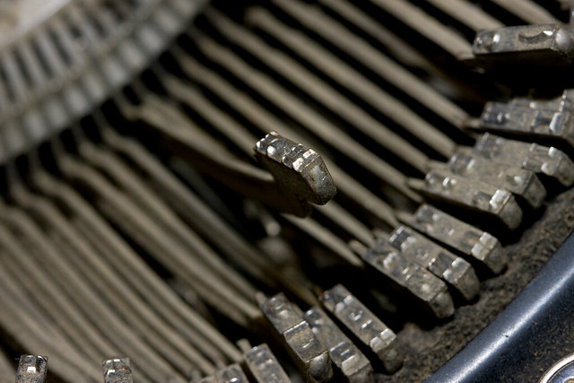typewriter innards
