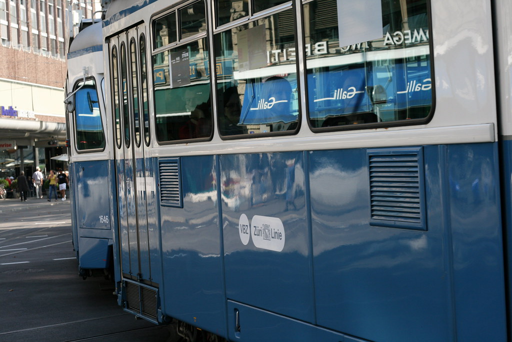 Tram in Zurich